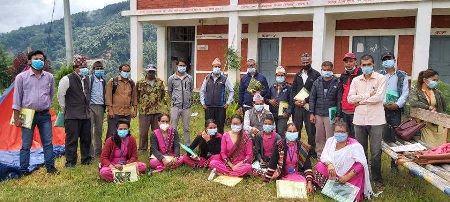 कोरोना महामारीमा सिकाईको विकल्प खोज्दै पञ्च मावि 