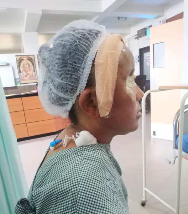 ब्रेन ट्यूमर पीडितको सहयोगार्थ सहयोग संकलन 