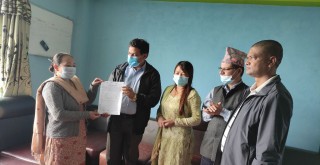 नगरपालिकालाई तीन लाख बढिको उद्धार तथा सुरक्षा सामग्री 