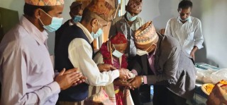 दश जना ज्येष्ठ नागरिक सम्मानित
