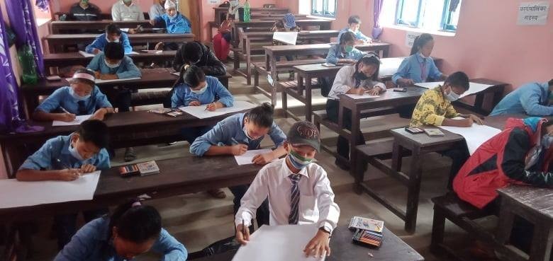 कोभिड–१९ का विषयमा निवन्ध र चित्रकला प्रतियोगीता 