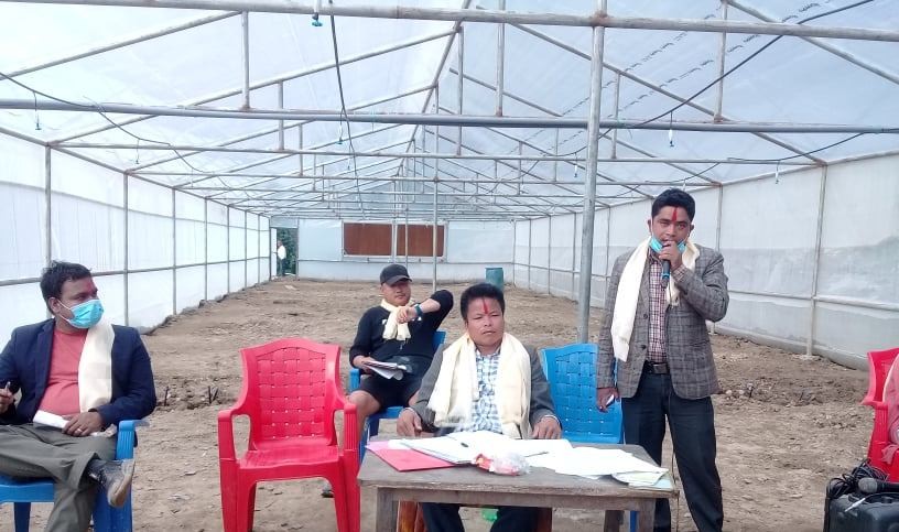 तरकारी खेतीका लागि बुवासुङका युवा किसानले बनाए हाइटेक 