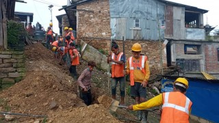 म्याद गुज्रिदा शहरी खानेपानी आयोजनाको काम ६७ प्रतिशत 