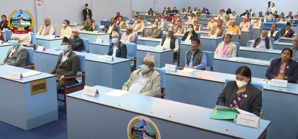 प्रदेश ५ को नाम लुम्बिनी र राजधानी दाङको भालुवाङ राख्ने प्रस्ताव दुई तिहाइले पारित