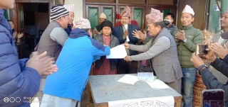 अटो दुर्घटनामा गम्भीर घाईते बनेका बालकको उपचारार्थ ६ लाख ८७ हजार संकलन 