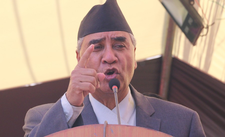 प्रधानमन्त्री बन्नुभन्दा पार्टी बलियाे बनाउन लागेकाे छु : सभापति देउवा