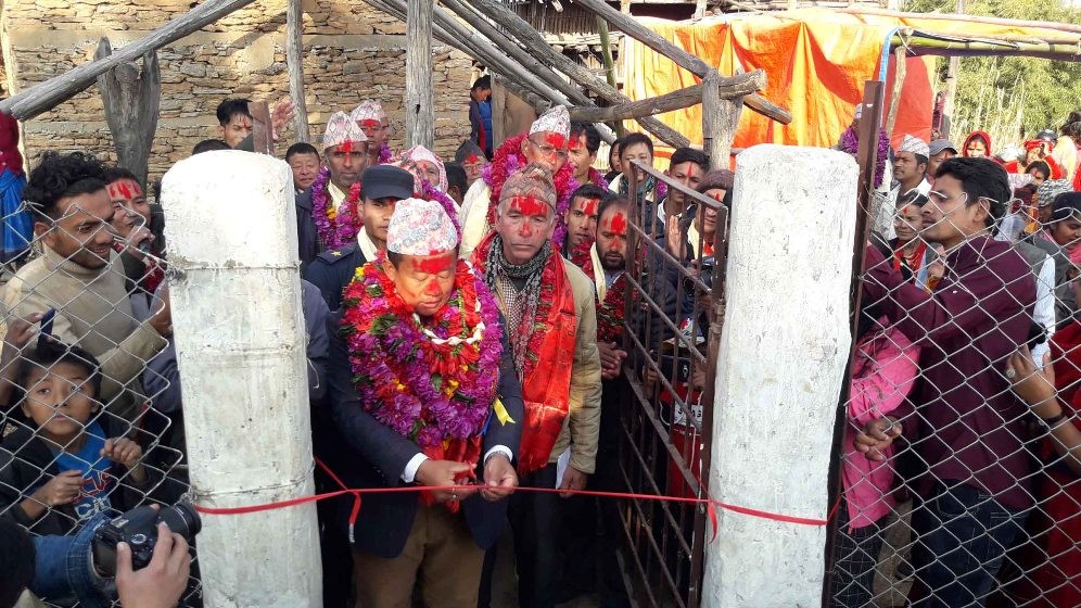 कालापानीमा निकालियो सुनकोसीको पानी, ६२ घर स्थानीय लाभान्वित 