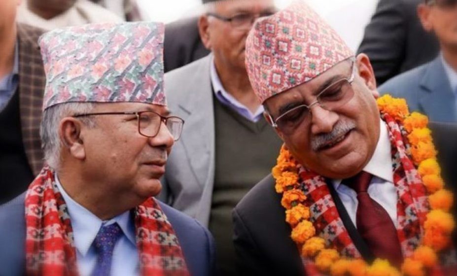 प्रचण्ड र माधव नेपालबीच संगठनात्मक संरचनामा ५०-५० प्रतिशत भागबन्डा गर्ने सहमति