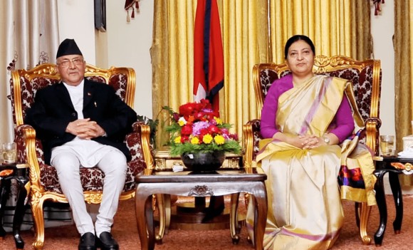 गणतन्त्र दिवसको अवसरमा भारतीय समकक्षीलाई राष्ट्रपति र प्रधानमन्त्रीको शुभकामना