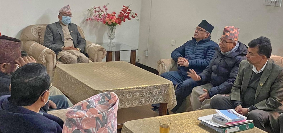 निर्वाचन आयोगमा प्रचण्ड-माधव समूहद्वारा दलको आधिकारिकता दाबी पेस