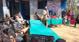 ऐसेलुखर्कमा निःशुल्क स्वास्थ्य शिविर सुरु