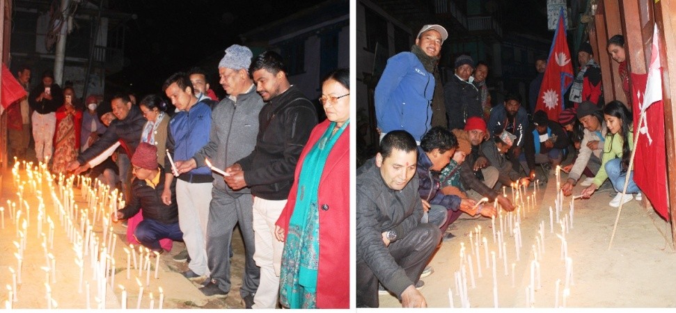 सर्वोच्च अदालतको फैसलालाई स्वागत गर्दै दिक्तेलमा दिपावली