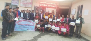 रावाबेँसीमा ८ दिवसिय मेलमिलाप तालिम 