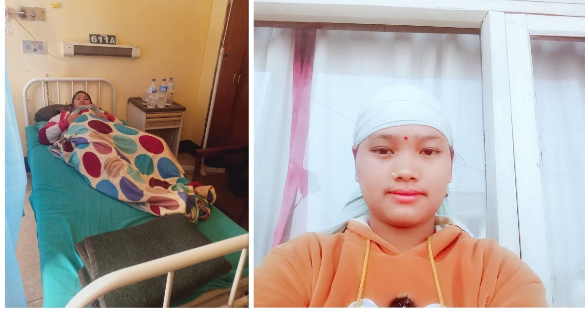 क्यान्सरको उपचारका लागि सविताको याचना 