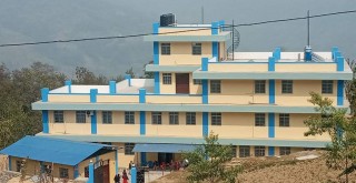 आयुर्वेद स्वास्थ्य केन्द्रको सुविधा सम्पन्न भवन निर्माण 