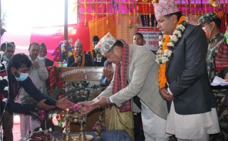 सोल्मामा कम्पोष्ट मल तथा वायोग्याँस प्लान्ट उद्घाटन 