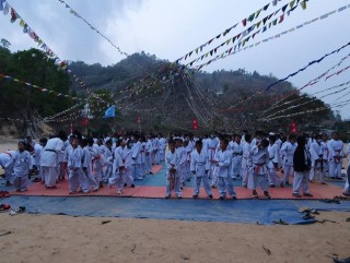 जिल्ला स्तरिय सितोरियो कराते प्रतियोगीता सुरु