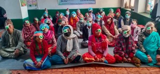 निःशुल्क आँखा जाँच तथा शल्यक्रिया शिविरमा एक हजार पाँच सय ५० जनाको उपचार 