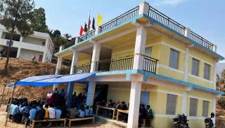 बुलापन्थे मावि धितुङमा भूकम्प प्रतिरोधी भवन निर्माण 