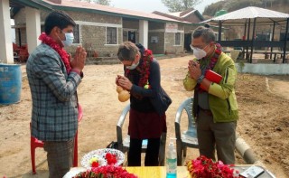 साकेलामा स्वीस राजदुत एलिजाबेथ