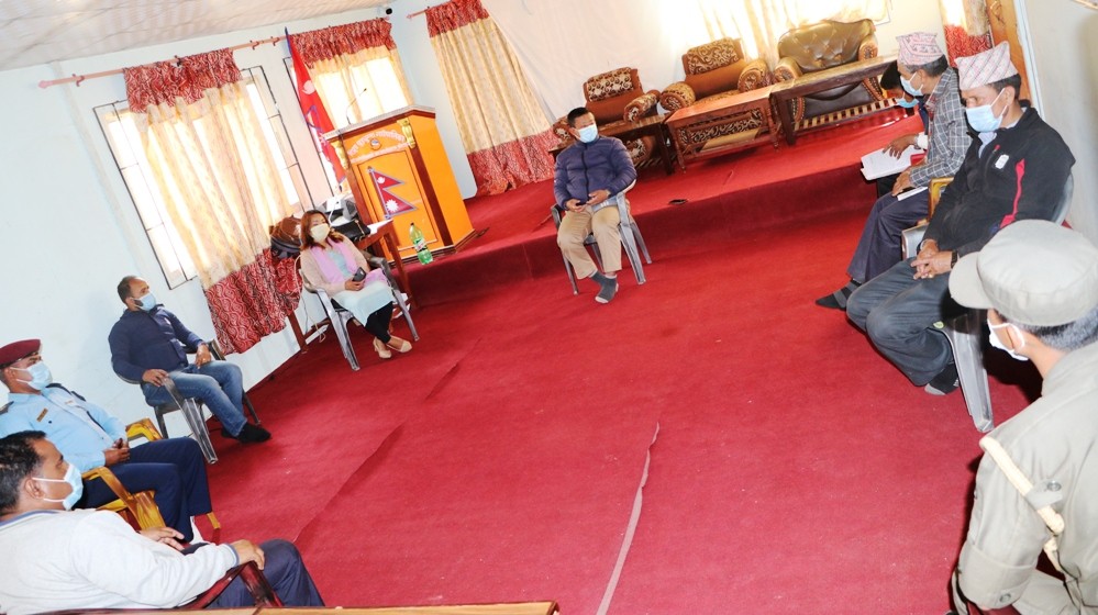 पिसिआर रिपोर्ट पेश गरेर मात्र गाउँपालिका प्रवेश गर्न पाइने 
