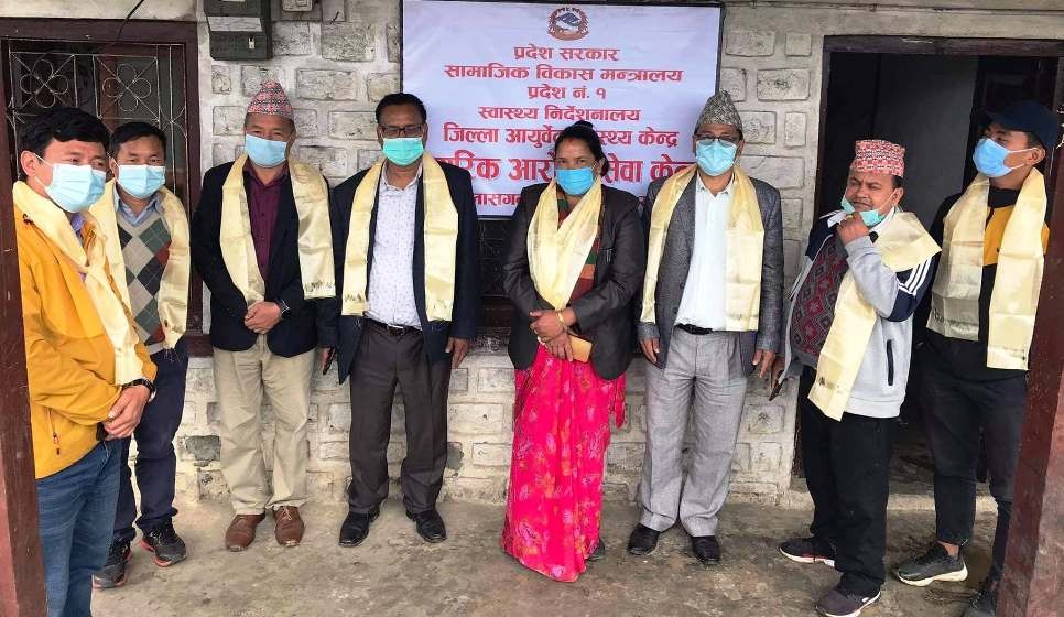 केपिलासगढीमा नागरिक आरोेग्य सेवा केन्द्र स्थापना 