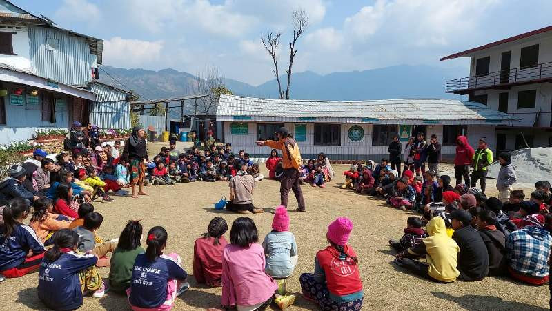 खोटाङका ६ स्थानमा जनचेतनामुलक कचहरी नाटक प्रदर्शन