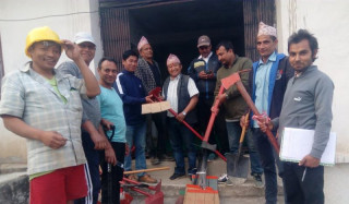 १४ सामुदायिक वनलाई अग्नि नियन्त्रक औजार 