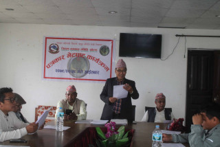 जिल्ला समन्वय समिति प्रमुख ववि चाम्लिङको पाँच वर्ष 