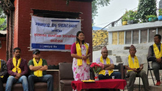 पर्यटक र तीर्थयात्रीको गणनाका लागि हलेसी मन्दिरमा पिपुल काउन्टिङ मेसिन  