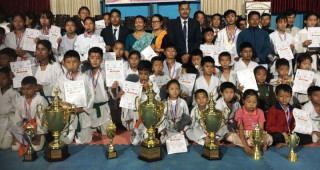 १३ औं जिल्ला स्तरिय सितोरियो कराते प्रतियोगीतामा दिक्तेल डोजो प्रथम 