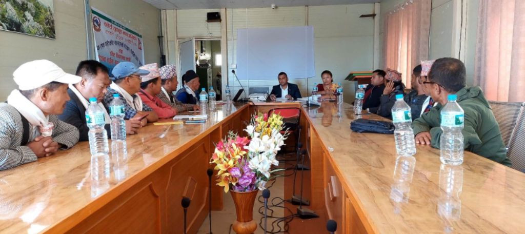 पर्यटकिय स्थलहरुको संरक्षण तथा विकासका लागि अन्तरक्रिया कार्यक्रम