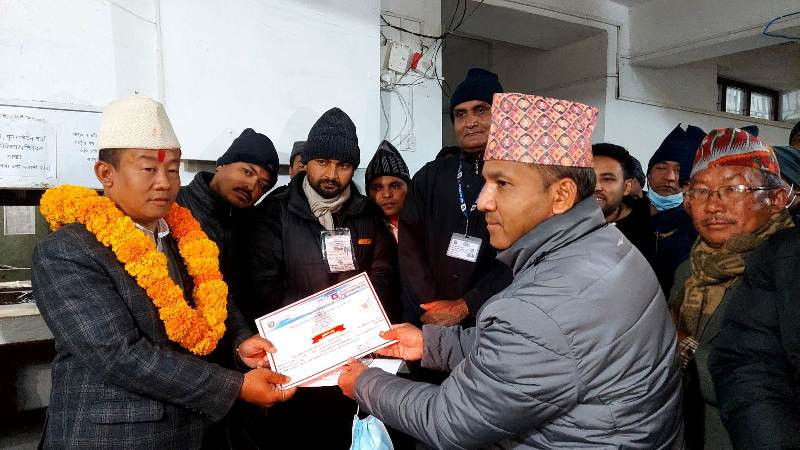 खोटाङ प्रदेश (ख)मा कांग्रेसका भूपेन्द्र राई बिजयी