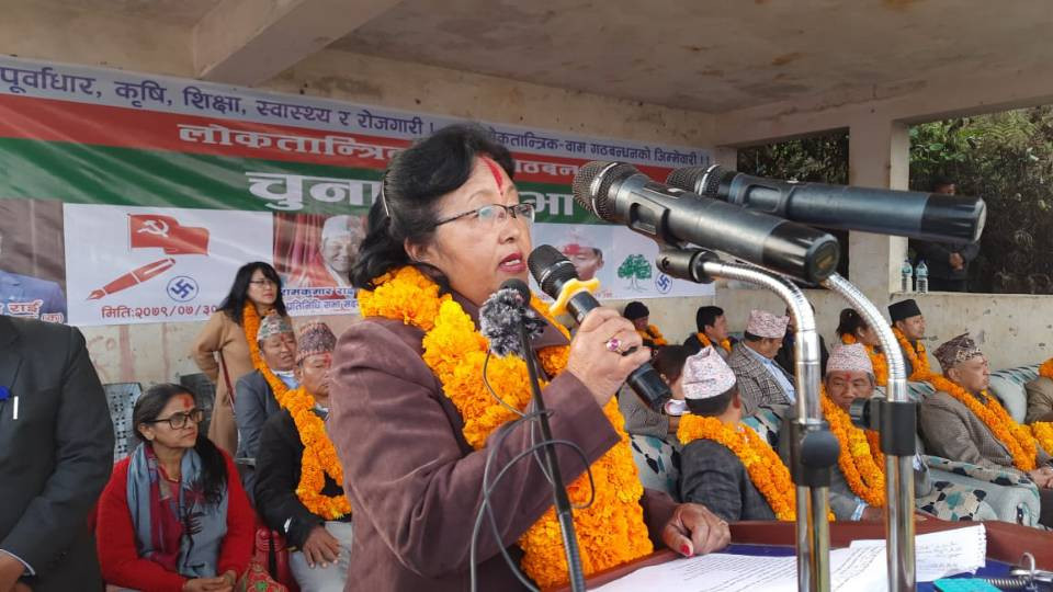 खोटाङकी सरस्वती बजिमय कांग्रेसबाट समानुपातिक कोटाबाट बनिन् सांसद 