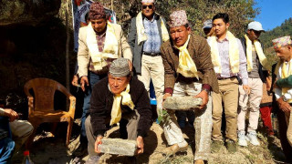 करीव ५५ करोडको खानेपानी आयोजना शिलान्यास