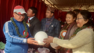 हलेसी तुवाचुङ नगरपालिकामा राष्ट्रपति रनिङ शिल्ड प्रतियोगिता सुरु