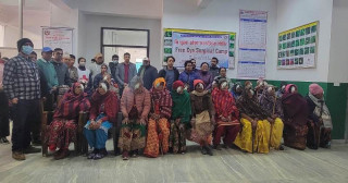 शिविरको पहिलो दिन २८ जनाको मोतिविन्दुको शल्यक्रिया 
