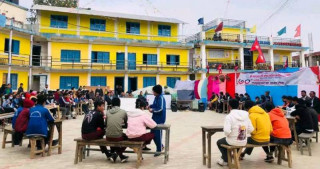 नगर स्तरीय अन्तर मावि हाजिरीजवाफ प्रतियोगिता सम्पन्न