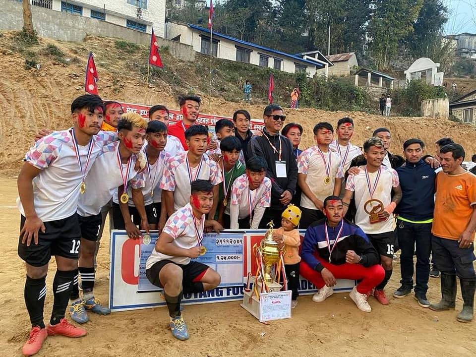 केएफए दिक्तेल मेयर कप अन्तर क्लव आमन्त्रित फुटबलमा नेर्पा स्पोर्टस् क्लब च्याम्पियन