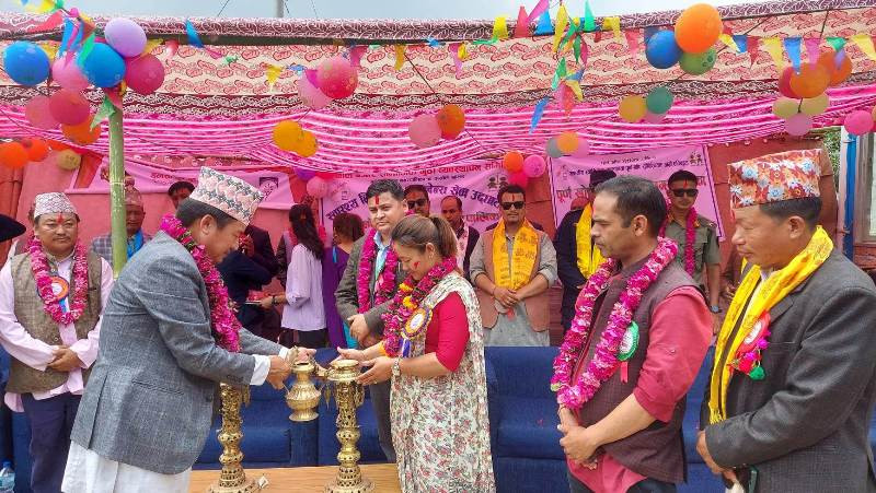हलेसी तुवाचुङ नगरपालिका पूर्ण खोप सुनिश्चितता पालिका घोषणा