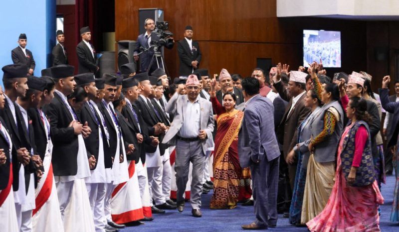 छानबिन समितिको माग गर्दै एमालेद्वारा प्रतिनिधिसभा बैठक अवरुद्ध