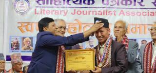 साहित्यकार तथा पत्रकार श्रीराम राईसहित दर्जन बढी स्रष्टा सम्मानित