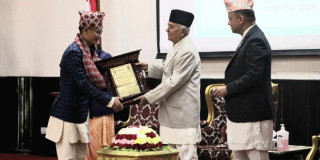 एक लाख १० हजार राशिको प्रेस काउन्सिल सुरेन्द्रबहादुर बस्नेत पत्रकारिता पुरस्कार दमन राईलाई