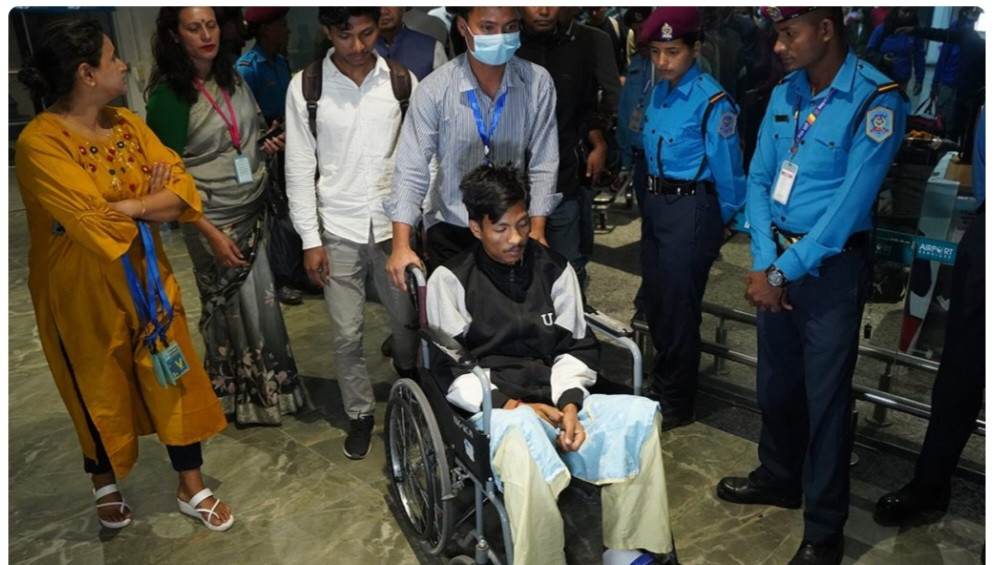 इजरायल घटनामा गोली लागेका धनबहादुर भन्छन् धन्न बाँचेर फर्किए