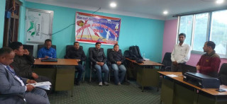 प्रेस चौतारी नेपाल खोटाङद्वारा शुभकामना आदानप्रदान