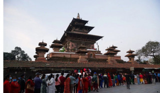 तलेजु भवानी मन्दिर आजमात्र खुल्ने