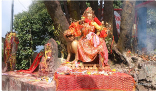 पाथीभरा मन्दिरमा एकै दिन साढे आठ हजार दर्शनार्थी