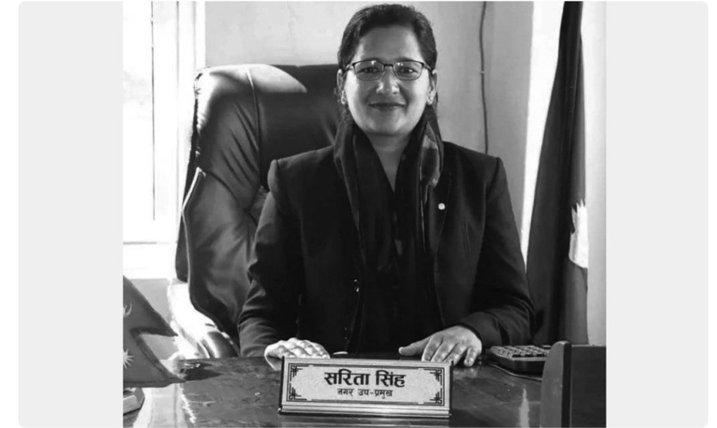 भूकम्पमा परी नलगाढ नगरपालिकाकी उपप्रमुख सिंहको मृत्यु