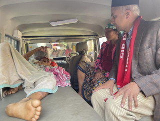 रुखबाट लडेर घाइते जयकृष्णलाई नगरको सहयोगमा ट्रमा सेन्टर पुर्‍याइयो