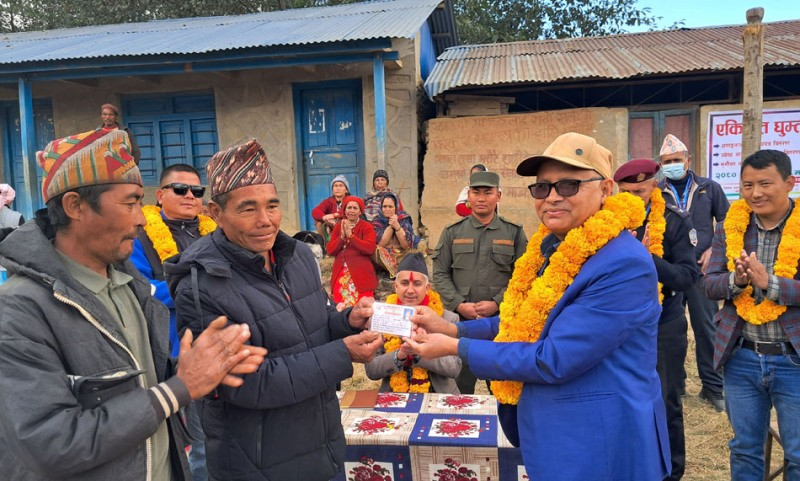 खार्मीमा सञ्चालन गरिएको  एकीकृत घुम्ती शिविरमा  ४७७ जना सेवाग्राही लाभान्वित